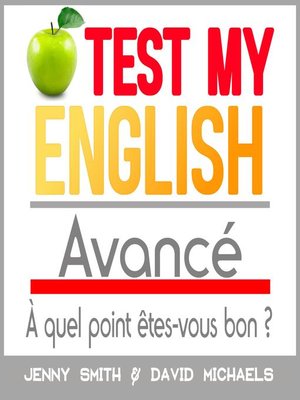 cover image of Test My English. Avancé